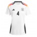 Maglie da calcio Germania Jonathan Tah #4 Prima Maglia Europei 2024 Manica Corta